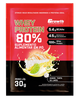 DOSE WHEY PROTEIN CONCENTRADO 30GR - GROWTH SUPPLEMENTS Sabor: Torta de Limão