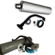 Tubo Escape Completo GY6 Matrix Bera Mustang Cobra  Corvet