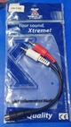 Cable Y RCA MACHO MACHO 1 HEMBRA american xtreme