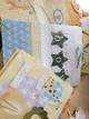 Bolsa para regalo mediana baby azul y Amarilla