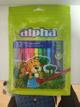 Plumones delgados alpha 12und