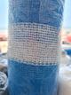 Malla Raschel rollo 5x2,10M azul con blanco