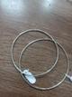 PULSEIRA PRATA BRACETE FINO ELO REDONDO