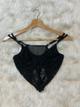 Corset encaje negro