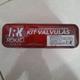 KIT VALVULAS YAMAHA FZ 16  SZR 150 CON SELLOS ROKKO