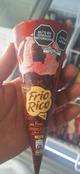 Helado Frio rico fresa cono