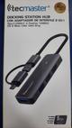 DOCKING STATION HUB con adaptador de interfaz 2 en 1