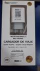 Cargador 20w doble puerto, carga rápida
