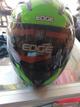 CASCO MODULAR COLOR VERDE BRILLANTE TALLA M NEGRO CLARO EDGE
