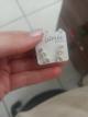 Brinco folhado ouro 18k ponto de luz garras altas