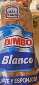 Pan bimbo blanco 620 gr