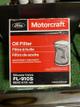 MOTORCRAFT filtro de aceite FL910S