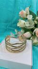 Brazalete Dorado Ondas