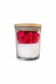Vela vaso corazones soja Shumba