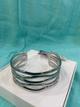 Brazalete Plateado Ondas