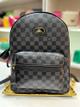 Mochila Louis Vuitton Preta Quadrado -