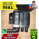 BOBINA 4 PINES CUADRADA (100