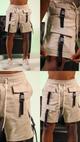 T:G Short Cargo Bege TD 4 Bolso