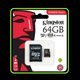 Memoria Micro SD Kingston 64GB