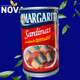 SARDINA MARGARITA TOMATE 170GR