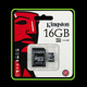 Memoria Micro SD Kingston 16GB