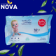 TOALLA HUMEDAD AZUL BBAY FINGER 50UND