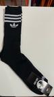 Meia Adidas preta Simbolo Ponturilha !