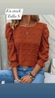 Blusa marrón claro Talla S