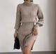 Vestido de Jersey Beige XS, S, XL