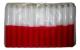 VELAS CORTAS BLANCO Y ROJO X UNIDAD