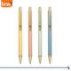 Boligrafo Brw Metalico tinta negra Disponible en celeste