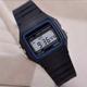 Reloj casio metal y goma negra