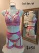 Conjunto de encaje Rosa LEN149SRD