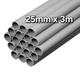 CAÑO 25MM X 3M DE PVC RIGIDO TECNOCOM