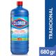 Lejía Clorox triple acción tradicional 668gr