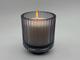VELA VASO RAYADO GDE CERA VEG AROM 9X10