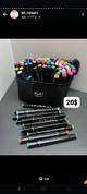 BOLSA DE MARCADORES 80 UND