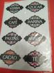 4200 sticker condimentos vintage