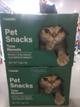 Pet snacks tuna mussels