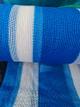 Malla raschel azul/blanca 65% sombra 4.20 M de ancho