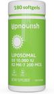 Vitamina D3 10,000iu + Mk7 200mcg Lipsomal 180 Soft Gel