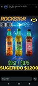 ROCKSTAR 500ml Bebida - ENERGIZANTE