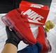 NIKE ROJO CALCETA
