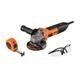 ESMERILADORA 4-1/2" 850W, LENTES DE SEGURIDAD Y FLEXOMETRO