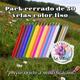 PACK 50 VELAS LISAS IGUALES