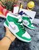 JORDAN R1 VERDE PLATA BLANCO