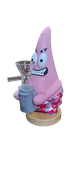 Bong de silicone Patrick estrela 15cm