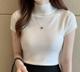 Blusa Cuello Tortuga Blanca
