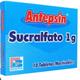 (ANTEPSIN)SUCRALFATO 1MG X10 TABLETAS MASTICABLE BIOQUIFAR