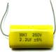CONDENSADOR o FILTRO 2.2 mf X 250V AMARILLO (8010)